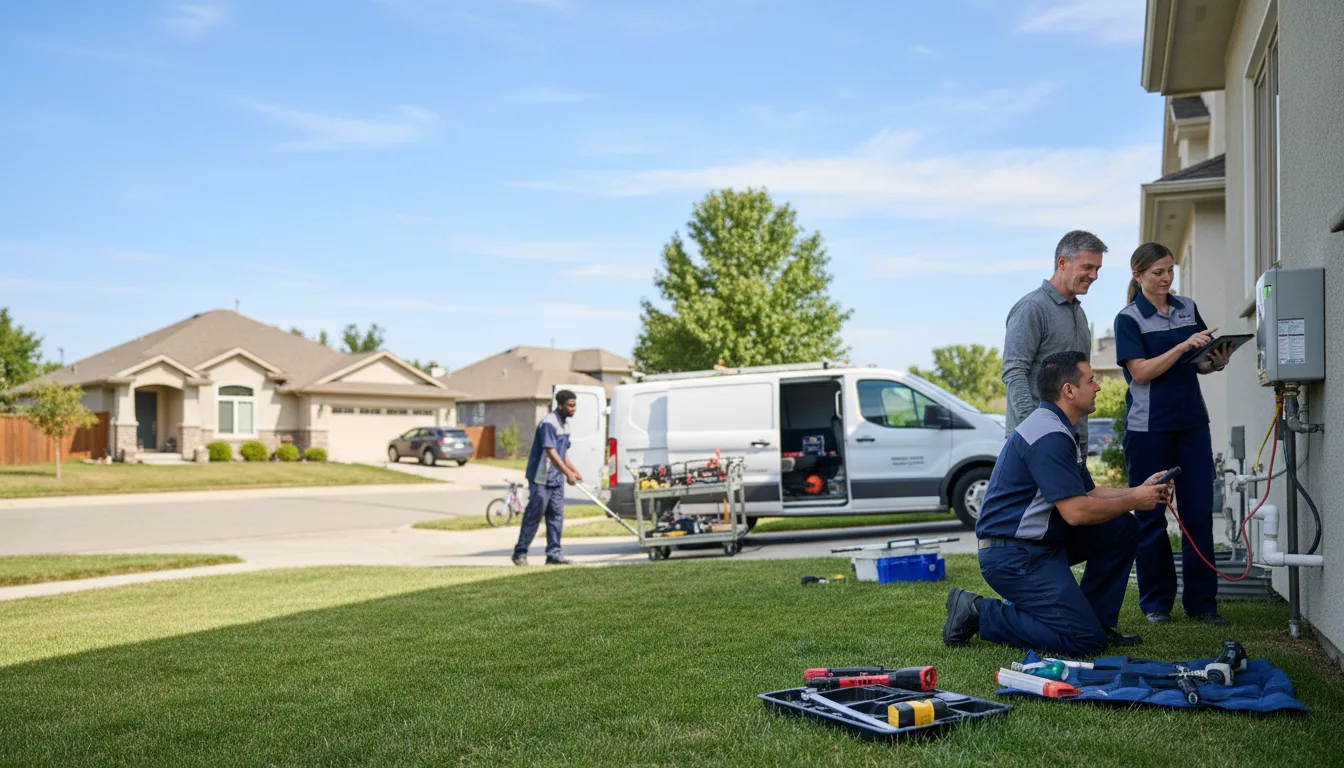 Tankless water heater service in Upton, KY
